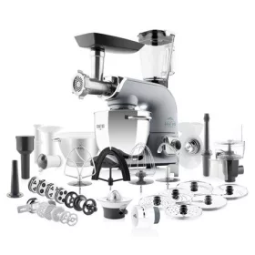   ETA 102890092 Gratus EVO Vital konyhai robotgép 1500 W, 5,5 l rozsdamentes acél tál, üvegturmix