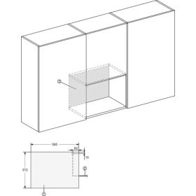 Miele M 2234 SC Beépíthető mikrohullámú sütő