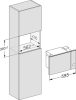 Miele M 2234 SC Beépíthető mikrohullámú sütő