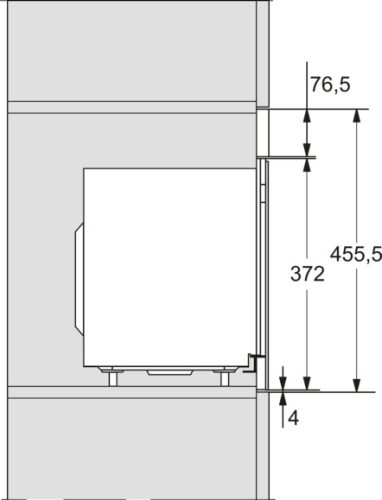 Miele M 2234 SC Beépíthető mikrohullámú sütő