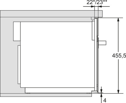 Miele M 7244 TC Beépíthető mikrohullámú sütő