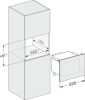 Miele M 2240 SC Beépíthető mikrohullámú sütő