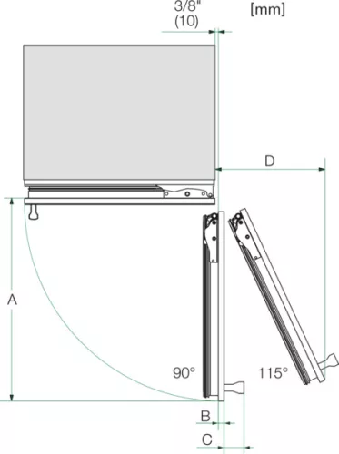 Miele K 2802 Vi MasterCool hűtőszekrény