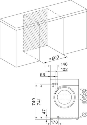 Miele WWG660 WCS TDos&9kg W1 elöltöltős mosógép