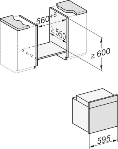 Miele H 7860 BPX Fogantyú nélküli sütő