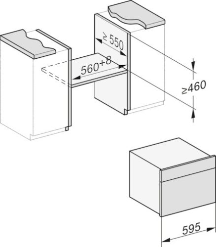 Miele DGC 7440 HCX Pro Fogantyú nélküli kompakt gőzsütő