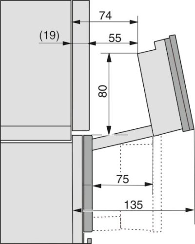 Miele DGC 7440 HCX Pro Fogantyú nélküli kompakt gőzsütő