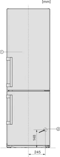 Miele KFN 4799 AD Szabadonálló hűtő-fagyasztó