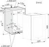 Miele KWT 6422 iG-1 Beépíthető borhűtő, 88 cm fülkemagasság