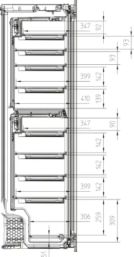Miele KWT 6722 iGS-1 Beépíthető borhűtő, 178 cm fülkemagasság