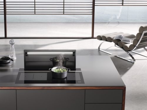 Miele DAD 4841 Black Levantar Downdraft páraelszívó