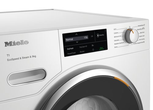 Miele TWL680WP EcoSpeed&Steam&9kg T1 hőszivattyús szárítógép