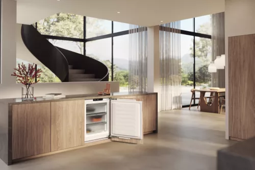 Miele FNUS 7040 D Aláépíthető fagyasztószekrény, 82-88 cm fülkemagasság