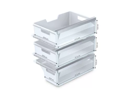 Miele FNUS 7040 D Aláépíthető fagyasztószekrény, 82-88 cm fülkemagasság