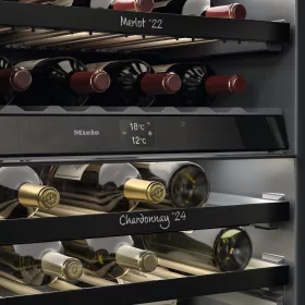   Miele KWTUS 7074 F Aláépíthető borhűtő, 82-88 cm fülkemagasság
