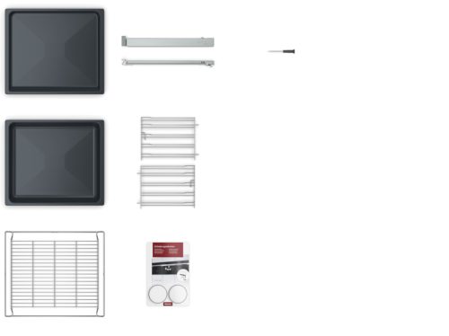 Miele H 7860 BPX Fogantyú nélküli sütő