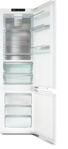 Miele KFN 7844 C XL beépített hűtő-fagyasztó, 194 cm fülkemagasság