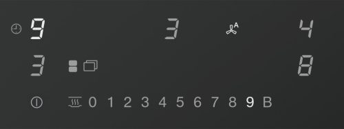 Miele KMDA 7876-1 FL MattFinish Indukciós főzőlap beépített páraelszívóval