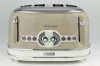 ARIETE 156 BG Vintage 4 szeletes kenyérpirító, 1600 W, 6 pirítási szint, bézs