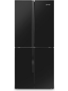 Gorenje NRM818FMB Side-by-side fekete hűtőszekrény