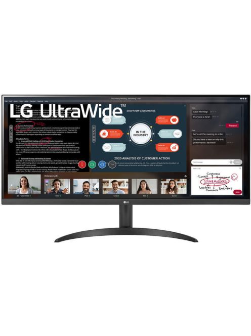 LG 34WP500-B.BEU 34”-os 21:9 UltraWide™ Full HD IPS monitor AMD FreeSync™ technológiával