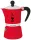 Bialetti Rainbow 4962 kotyogós kávéfőző, 3 adag, piros