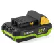 Fieldmann FDUZ 79020 Li-Ion akkumulátor 20 V, 2 Ah, FAST POWER
