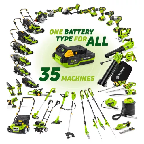 FIELDMANN FZR 70320-0 akkumulátoros fűnyíró 20V