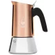 BIALETTI Venus 7282/CN kotyogós kávéfőző, 2 személyes, rézszínű rozsdamentes acél