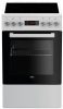Beko FSM57300GW kerámialapos tűzhely