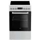 BEKO FSM57300GW elektromos vitrokerámia tűzhely, 55 L sütőtér, 4 főzési zóna, A energiaosztály
