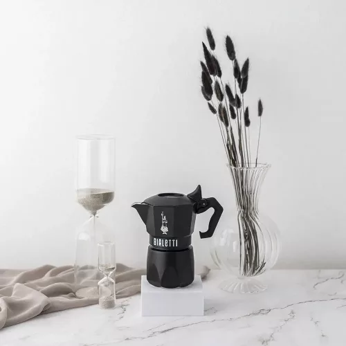 BIALETTI 9071 BRIKKA NOIR EXCLUSIVE kotyogós kávéfőző 2 személyes