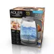 Adler Europe AD 1286 üvegkiöntős elektromos vízforraló 2,0 L, 1850W, LED világítás