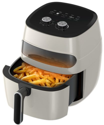 TOO AF-120W-1350W forrólevegős sütő 5,2 liter kapacitás