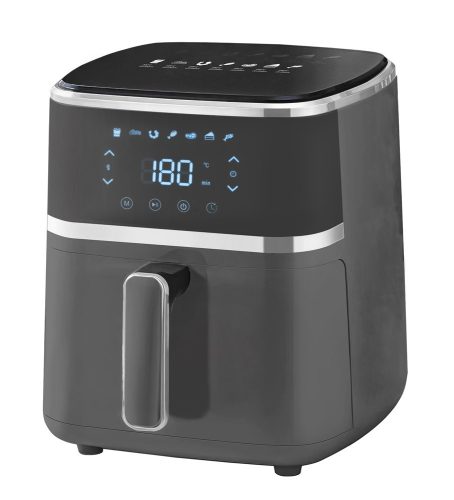 TOO AF-140B-1400W fekete 5 l forrólevegős sütő (air fryer/airfryer) digitális vezérléssel 