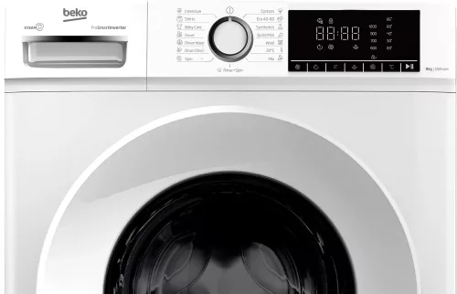 Beko B1WFM2821WEE elöltöltős mosógép, 8 kg, gőzfunkció, A energiaosztály