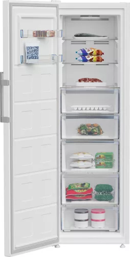 BEKO B3RMFNE314W fagyasztószekrény 8 rekesz, 286 l, No-Frost