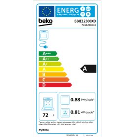 BEKO BBIE12300XD beépíthető sütő