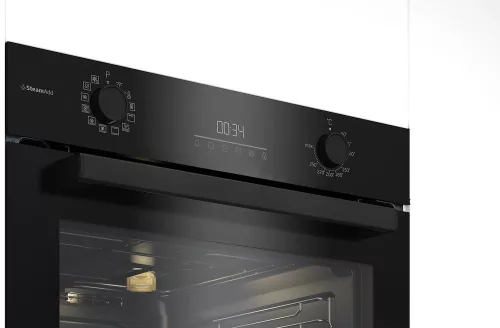 Beko BBIS17300BCS beépíthető sütő AeroPerfect technológiával, 72 l, A energiaosztály, teleszkópos sín
