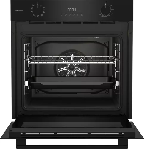 BEKO BCBIS17300KSB beépíthető sütő 72 l, teleszkópos sín, gőztisztítás, LED kijelző