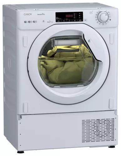 CANDY BCTD H7A2TE-S beépíthető szárítógép, 7 kg, WiFi + Bluetooth