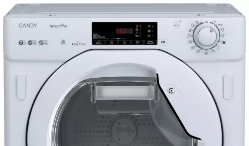 CANDY BCTD H7A2TE-S beépíthető szárítógép, 7 kg, WiFi + Bluetooth