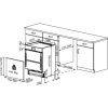 BEKO BDSN153E3X beépíthető mosogatógép