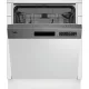 BEKO BDSN28530X beépíthető mosogatógép, 15 teríték, SteamGloss