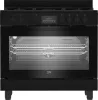 Beko BGM 11226 EB kombinált tűzhely, 5 gázfőzőzónával és 111 literes sütővel