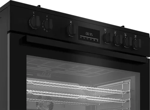 Beko BGM 11226 EB kombinált tűzhely, 5 gázfőzőzónával és 111 literes sütővel
