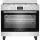 BEKO BGM11226EX kombinált tűzhely, 5 zónás gázfőzőlap, 111 l sütőtér, inox