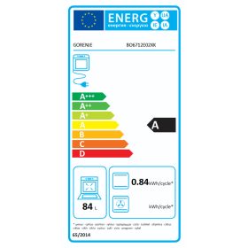 GORENJE BO6712E02XK beépíthető sütő