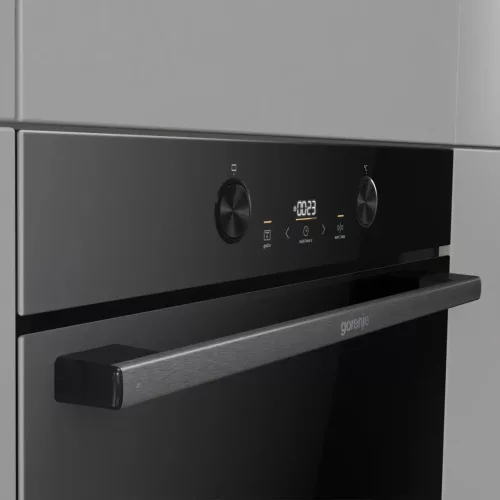 Gorenje BOS6737E05DBG beépíthető sütő, 77 l, 22 program, hidrolitikus tisztítás, fekete