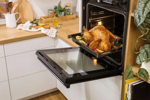 Gorenje BOS6737E13X beépíthető sütő, 77 l, AirFry, pizzafunkció, inox